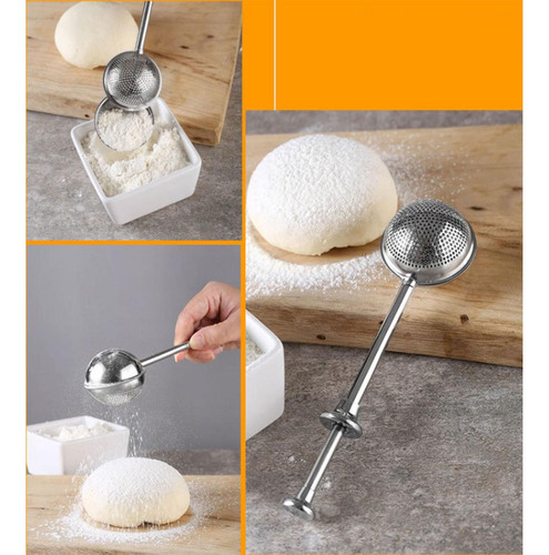 2 Dispensador De Harina Telescópico Manual Sugar Duster