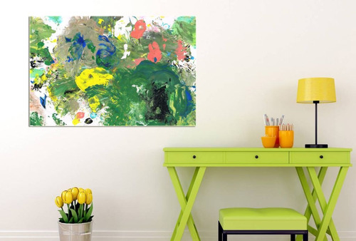 Vinilo Decorativo 40x60cm Abstracto Arte Colores Dibujo M2