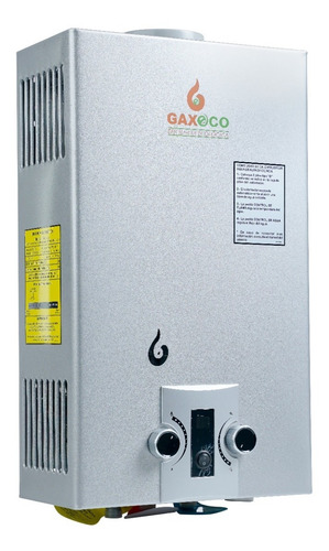 Calentador De Agua Gaxeco 9000 + Kit Instalación Gas Lp