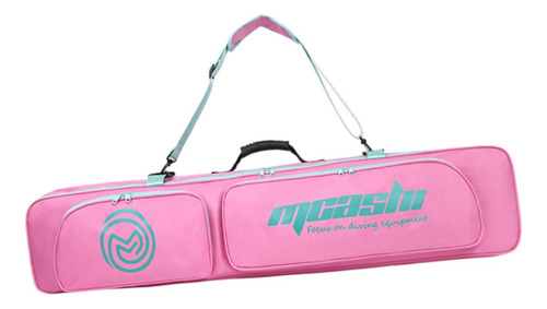 Long Fins Bag Tote Almacenamiento De Equipos De Rosa