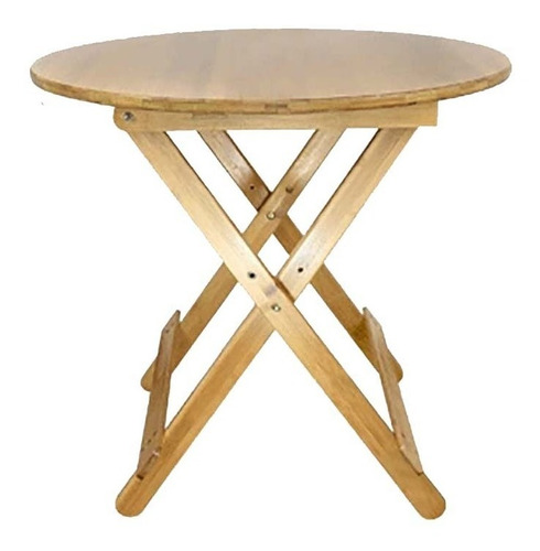 Imagen 6 de 8 de Mesa Ratona Plegable Redonda Y Cuadrada