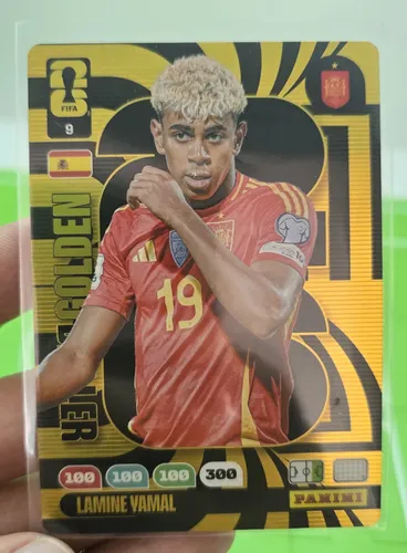Estampa Panini Lamine Yamal Golden Baller Mundial 2026 Adrn | MercadoLibre