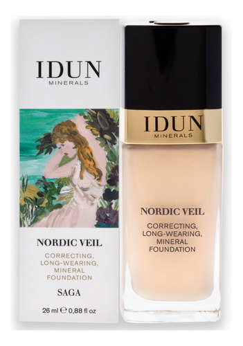 Base De Maquillaje Líquida Idun Minerals Nordic Veil 303 Sag