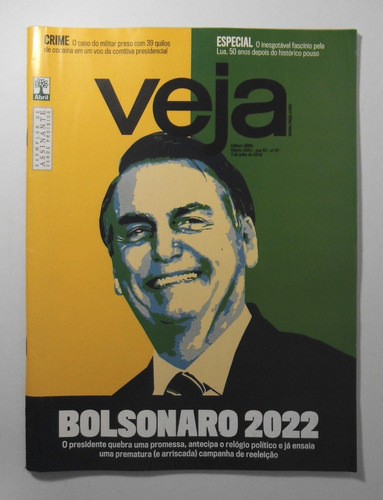 Revista Veja 2641 Bolsonaro 2022 - 52 Nº 27 | MercadoLivre