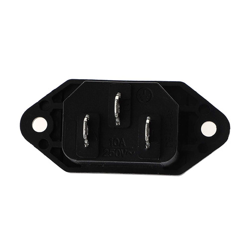Amazeco Montaje Del Tornillo De 3 Pines Iec320 C14 Entrada D