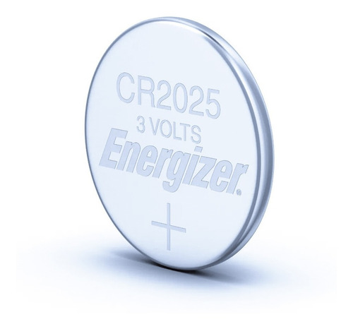 Imagen 3 de 10 de Pila Boton Cr2025 Energizer Blister X5 Unidades 3v Litio