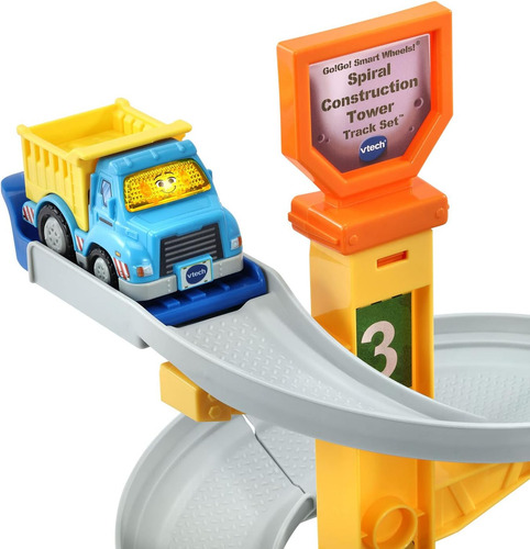 ¡vtech Go! ¡ir! Smart Wheels Speed Spiral Construction Tow
