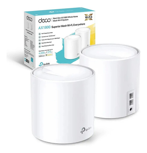 Router, Sistema Wi-fi Mesh Tp-link Deco X20 220v, 2 Unidades