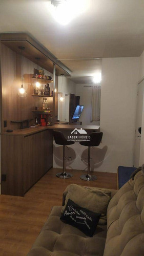 Imagem 3 de 12 de Apartamento À Venda, 46 M² Por R$ 200.000,00 - Recanto Quarto Centenário - Jundiaí/sp - Ap0038