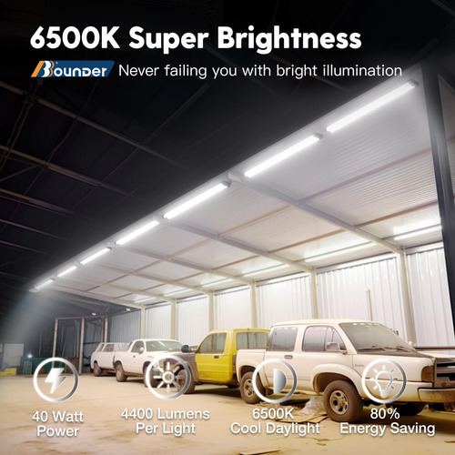 Bbounder Paquete De 12 Luces Led Enlazables Para Tienda Con