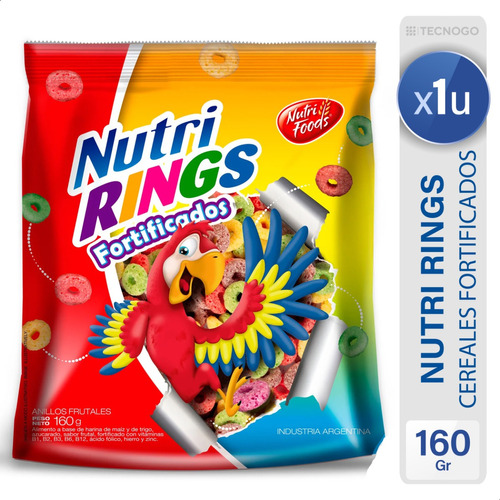 Cereales Nutri Rings Fortificados Nutri Foods - Mejor Precio