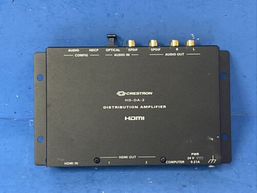 Crestron Hd-da-2   Distribution Amplifier 1-to-2 Hdmi  C Ttq