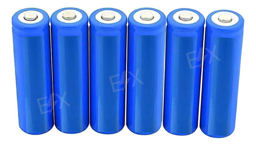 Batería De Litio Recargable 18650 3.7v 5000mah X6 Unds