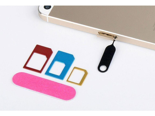 Adaptador 4 En 1 Tarjeta Sim Celular