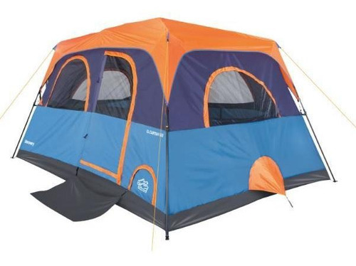 Imagen 4 de 9 de Carpa Instant Familiar El Capitan Viii 8 Personas 3000mm Color Azul