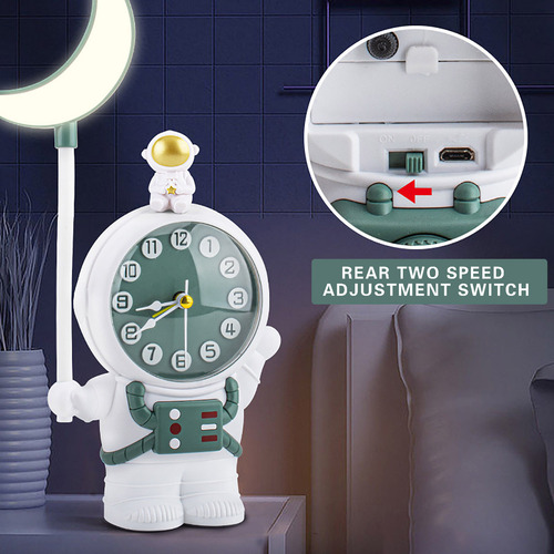 Adorno Para Reloj Con Forma De Astronauta B Night Light