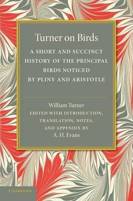 Libro Turner On Birds - William Turner