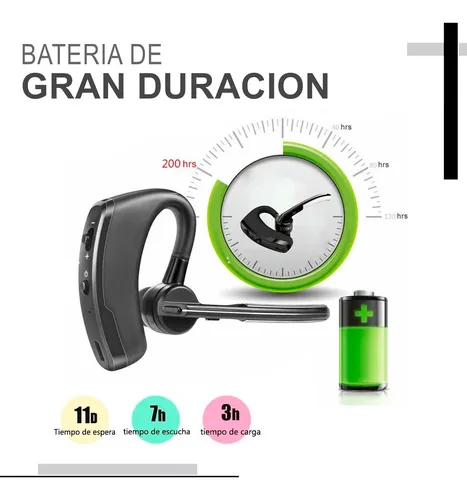 Audifono Inal mbrico Bluetooth V8 Manos Libres Llamadas