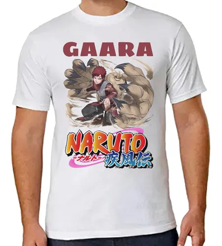 comprar Remera Naruto Gaara 04 (blanca) Ideas Mvd