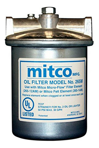 Mitco Micro-flow - Filtro De Aceite (tamaño Grande)