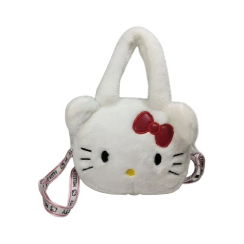 Bolso De Peluche Hello Kitty Para Mujer/ Bolso De Felpa