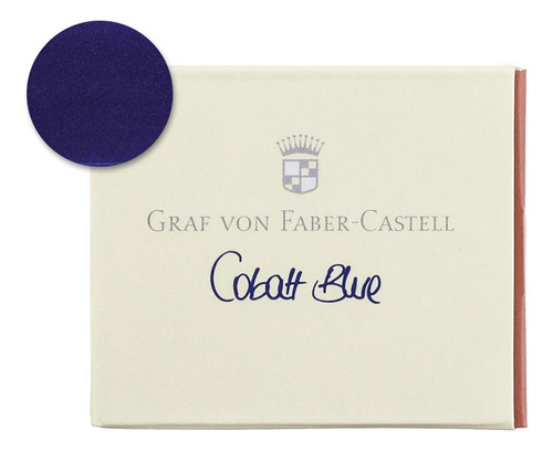Tinta Pluma Graf Von Faber-castell - Cartridges Cobalt Blue