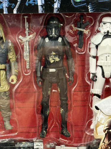 Star Wars Rogue One Set Khols 4 Figuras Moroff Stormtrooper
