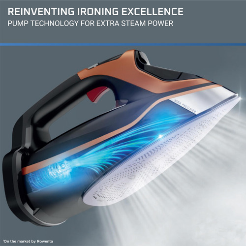 Plancha Rowenta Steam Force Pro De Acero Inoxidable 1850 W D