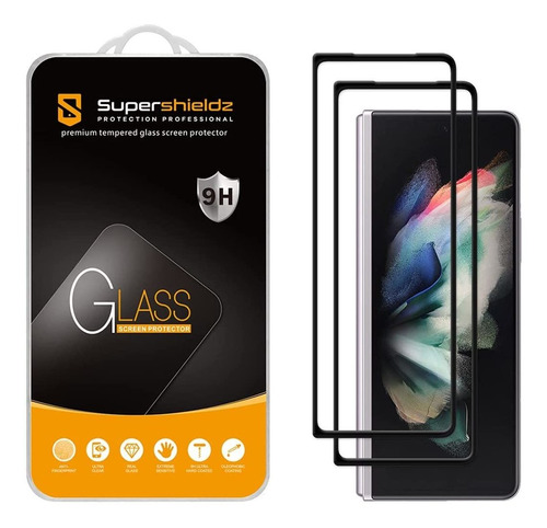 Kit De 2 Vidrios Protectores Para Samsung Galaxy Z Fold 3...