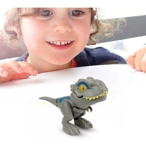 Imagen 3 de 10 de Super Pack 4 Huevos De Juguete Con Dinosaurios Mordelones