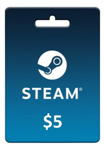 Tarjeta De Regalo Saldo Steam 5usd Argentina Digital