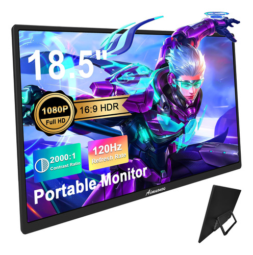 - Aimuonos Monitor Portátil De 18.5 Pu.