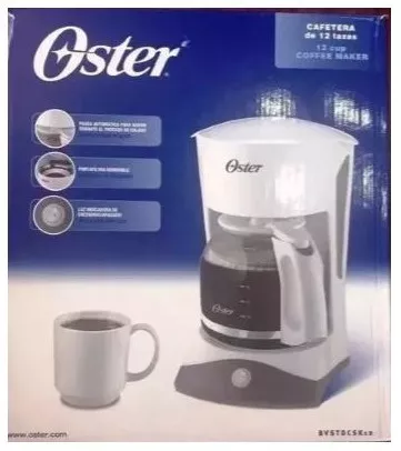 Cafetera Eléctrica Oster 3196 12 Tazas Negro – 212global