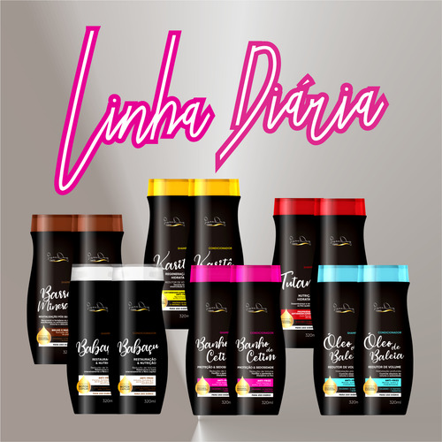 Linha Diária Shampoo Babaçu 320ml