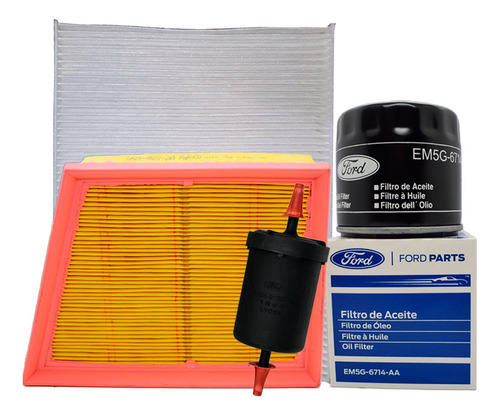 Kit 4 Filtros Completo Ford Ecosport Duratec 2.0 Original