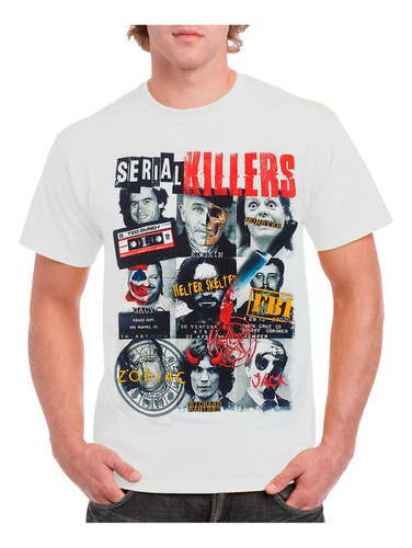 Playera Asesinos Seriales - Serial Killers