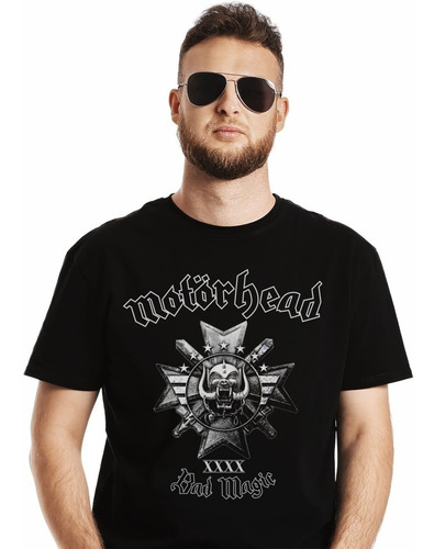 Polera Motorhead Bad Magic Metal Impresión Directa