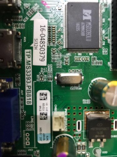 Placa Única Marca Jvc Modelo Si32h Tp.ms3393.pb818 (Usado)