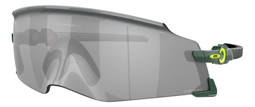 Óculos De Ciclismo Oakley Kato Prizm Black Verde Armação Preto Lente Preto