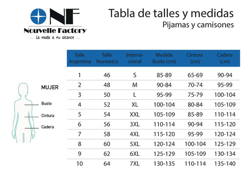Pijama Talle Grande De Mujer Verano 605