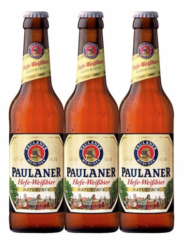 Cerveja Paulaner Original Hefe-weissbier Naturtrüb - 03 Uni 