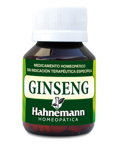 Ginseng Hahnemann® X 90 Tabs | Energizante Natural
