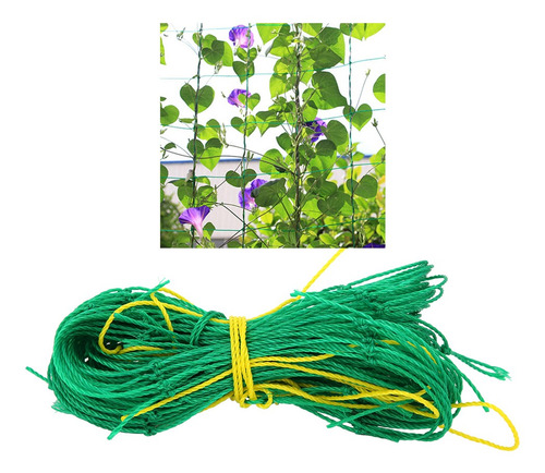 Red De Enredadera Elástica Flexible Para Soporte De Plantas