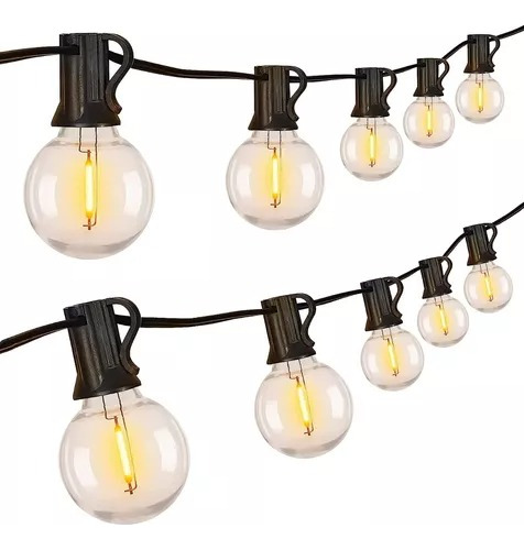 Imagen 1 de 10 de Super Oferta! Guia De 25 Luces + 2 Respuesto!! Guirnalda.
