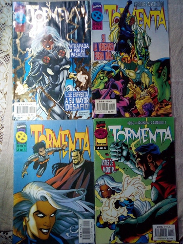 Xmen Tormenta 4 Números Comics Marvel X-men