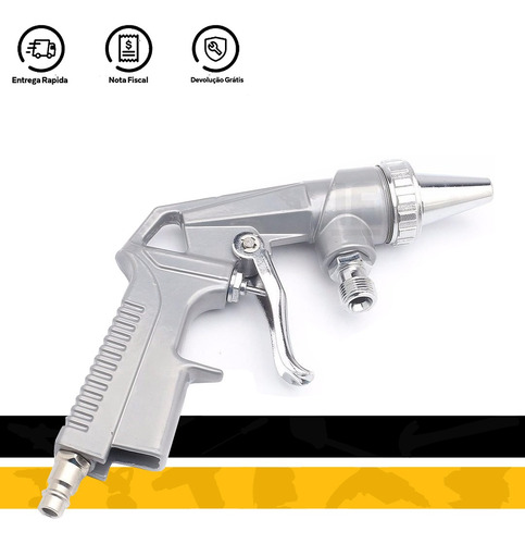 Pistola Para Jateamento Jato De Areia Sucção 5732855 Stels
