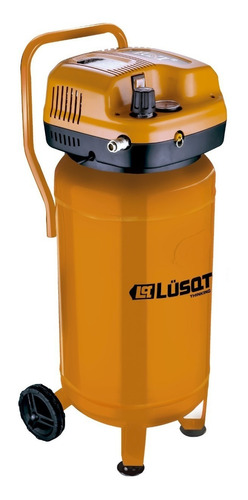 Compresor de aire eléctrico portátil Lüsqtoff LC-828 monofásico 50L 1.5kW 220V 50Hz naranja