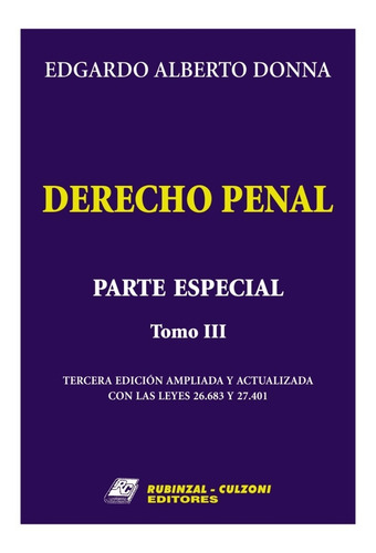 Derecho Penal Parte Especial
