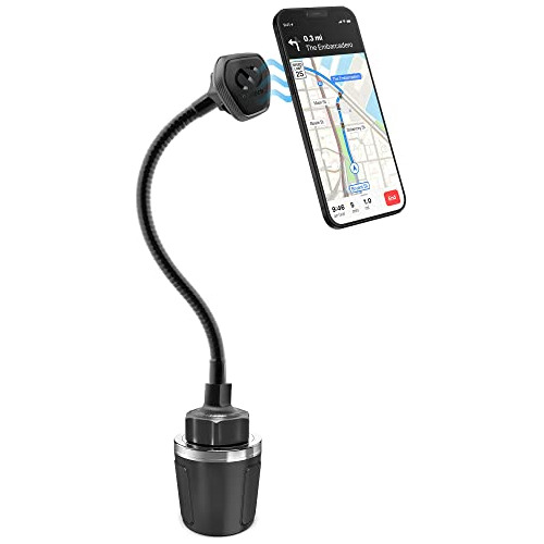 Naztech Magbuddy Elite Cup Holder Xl Car Phone Mount Manos L