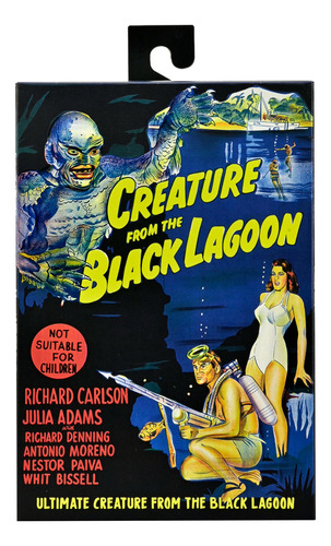 Neca Ultimate Creature From The Black Lagoon Black & White